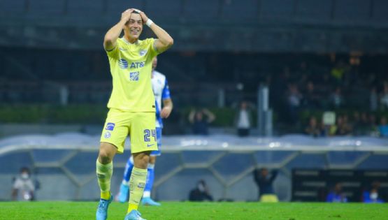 Federico Viñas sorprende con su físico en los entrenamientos del Club América