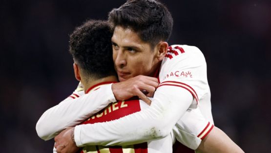 Edson Álvarez y Jorge Sánchez golean con el Ajax 5-1 al Telstar