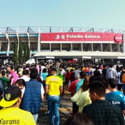 Video | Caos a las afueras del Estadio Azteca por la promoción del América vs Pachuca 