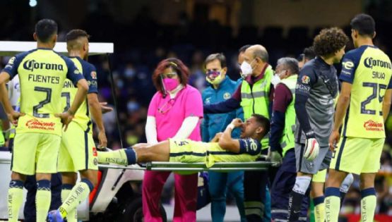 Oficial | Club América da a conocer el parte médico de la lesión de Sebastián Cáceres