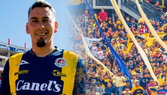 Rubens Sambueza responde a los aplausos de la afición del Club América