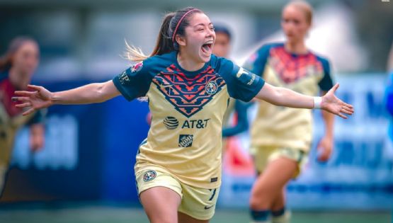 Club América hace reconocimiento a Katty Martínez por sus 100 goles en la Liga MX Femenil 