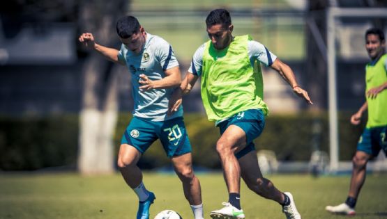 Video | El intenso entrenamiento del Club América previo a su partido contra Toluca