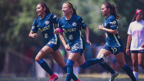 América Femenil Sub-17 le da tremenda goleada a Pumas
