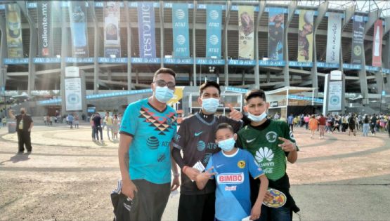 Video | Buena entrada en el Estadio Azteca para el América vs Toluca