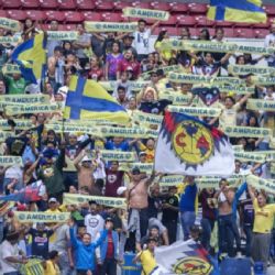 Seguridad del Estadio Azteca retira a grupo de animación que se hizo presente pese a la prohibición