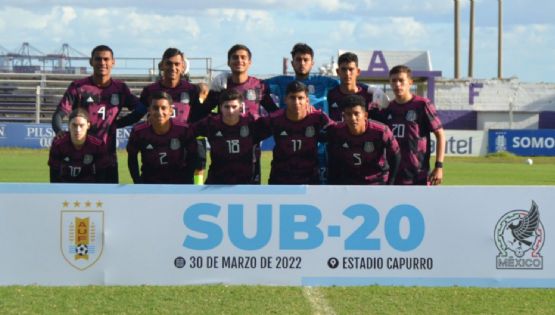 El canterano del Club América, Esteban Lozano, anota golazo con México Sub-20 ante Uruguay 