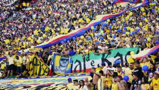La primera barra del Club América que regresaría al Estadio Azteca