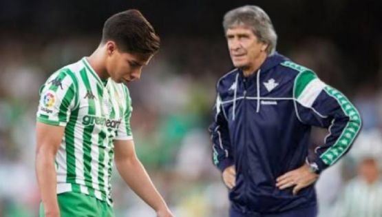Manuel Pellegrini confiesa el motivo de la ausencia de Diego Lainez con el Real Betis
