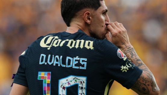 Video | El cañonazo de Diego Valdés para anota un golazo en el América contra Tigres