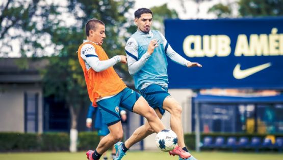 Video | Así entrena el Club América previo al Clásico Joven contra Cruz Azul