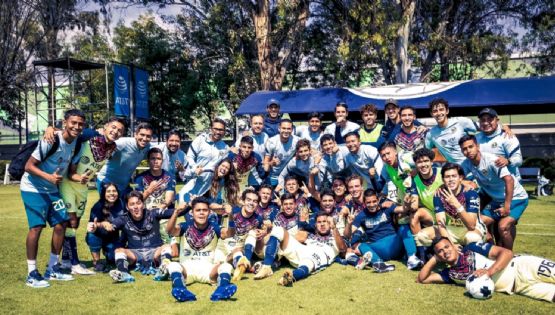 Fuerzas Básicas del Club América demuestran su superioridad ante el Cruz Azul