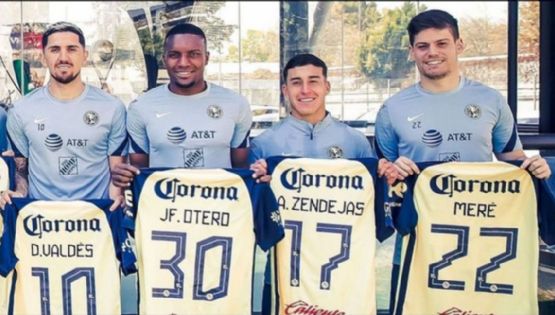 Calificación de los refuerzos en el Club América para el Clausura 2022