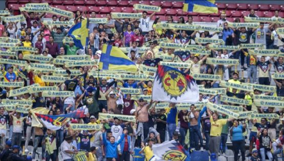 Falla estrategia del Club América para controlar a las barras en el Estadio Azteca