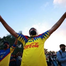Video | Gran afición del Club América se da cita en el Estadio Hidalgo
