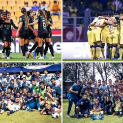 Club América destaca entre los pocos equipos que dominaron en todas las categorías del Clausura 2022