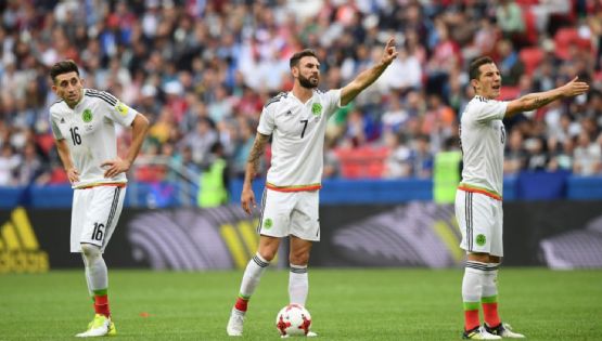 Miguel Layún se rinde ante Héctor Herrera y Andrés Guardado en Selección Mexicana