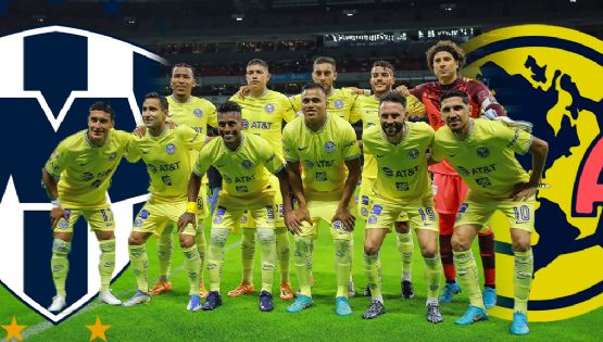 Alineación confirmada del Club América para visitar a Rayados de Monterrey