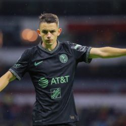 Álvaro Fidalgo da la cara tras la derrota del Club América en el partido amistoso contra Chelsea