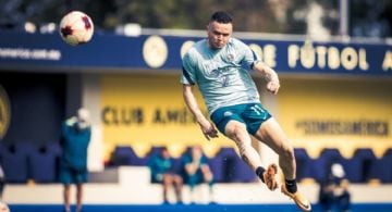 Video | Golazo del ‘Cabecita’ Rodríguez en el entrenamiento en el Estadio Azteca