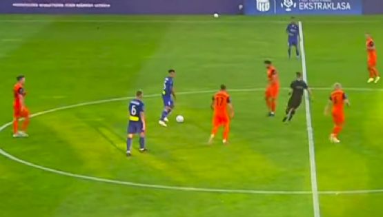 Video | Así jugó Santiago Naveda en su debut con el Miedz de Polonia