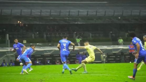 Video | Los goles del Club América en el Clásico Joven contra Cruz Azul a nivel de cancha