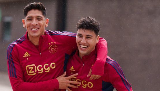 DT del Ajax se llena de elogios para Edson Álvarez y Jorge Sánchez