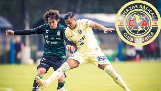 Club América Sub-20 sufre pero le gana a Santos en Coapa