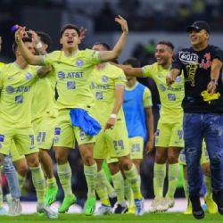 Video | El viral ‘festejo del tren’ de los jugadores del Club América ante Chivas