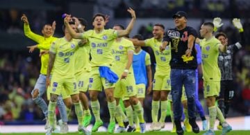Video | El viral ‘festejo del tren’ de los jugadores del Club América ante Chivas