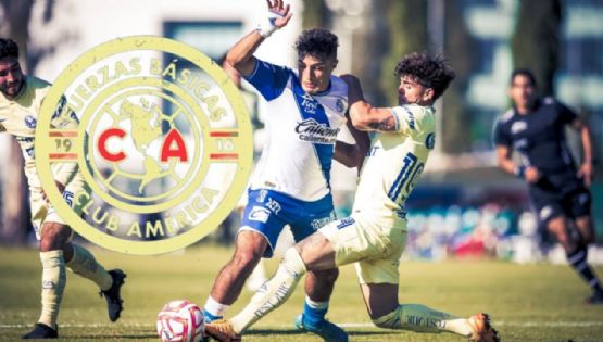 Se le escapa el triunfo contra el Puebla al Club América Sub-20