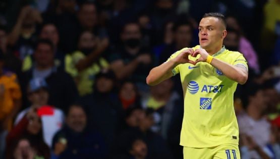 Video | Gol de vestidor de 'Cabecita' Rodríguez abre el marcador del Club América ante Tigres