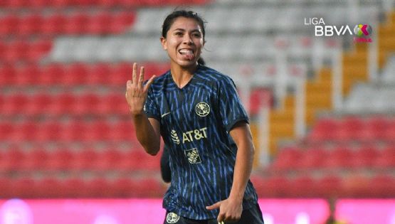 Club América humilla a Necaxa en el Clausura 2023 de la mano de Kiana Palacios