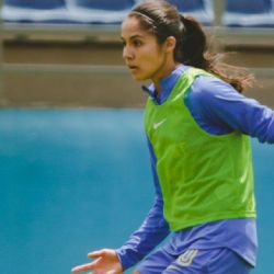 Video | Casandra Cuevas muestra su molestia por la falla de Alison González frente a la portería