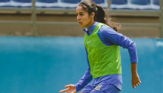 Video | Casandra Cuevas muestra su molestia por la falla de Alison González frente a la portería