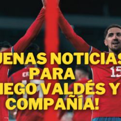¡Diego Valdés firmó un gol y ventaja importante con la Selección de Chile durante el partido ante Perú!