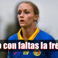 ¡Con la güera no! Golpes de una rival a Sarah Luebbert ENFURECE a la afición del Club América