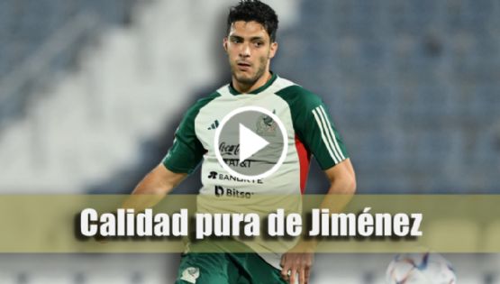 Video: ESPECTACULAR GOLAZO de RABONA de Raúl Jiménez en entrenamiento de la Selección Mexicana