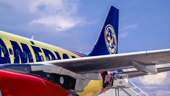 Club América estrena su ESPECTACULAR AVIÓN previo a su partido contra Mazatlán FC
