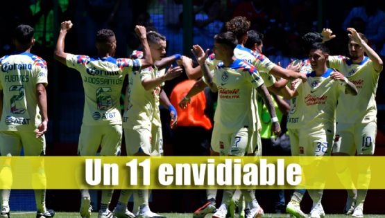 ¡Plantel de lujo! La alineación que usaría el Club América en la LIGUILLA del Apertura 2023