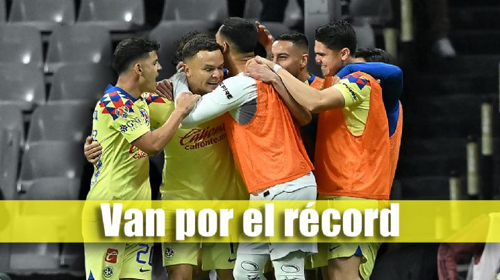 El NUEVO RÉCORD que podría SUPERAR el Club América en su racha goleadora