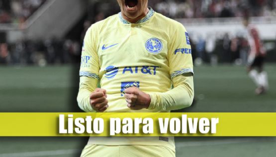 ¡Está de vuelta! Club América recupera jugador que podría SER TITULAR contra Tigres