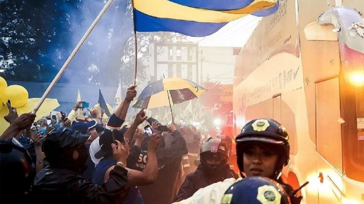 Video: así es el CAOS que hay en el ESTADIO AZTECA para conseguir boletos para la Final