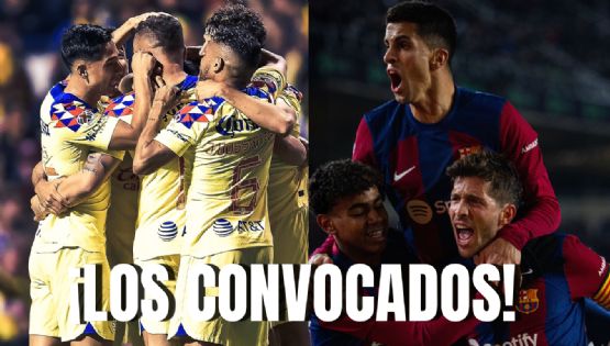 ¡Oficial! La CONVOCATORIA del Club América para su partido contra el FC Barcelona