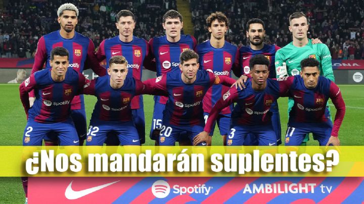 ¿CONTRA SUPLENTES? Así jugaría el FC Barcelona vs Club América su partido amistoso