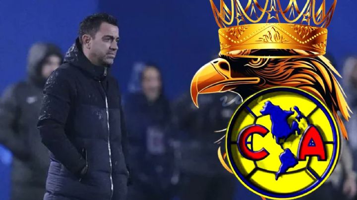 Xavi SE RINDE ante el Club América tras su victoria ante el FC Barcelona