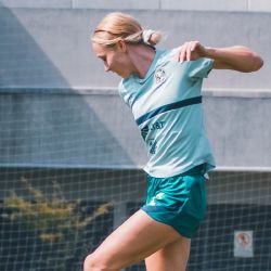 “Tenía mariposas en mi estómago y perdía el aliento”: Sarah Luebbert al jugar en el Estadio Azteca