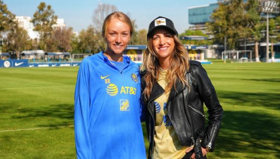 “Tenía mariposas en mi estómago y perdía el aliento”: Sarah Luebbert al jugar en el Estadio Azteca