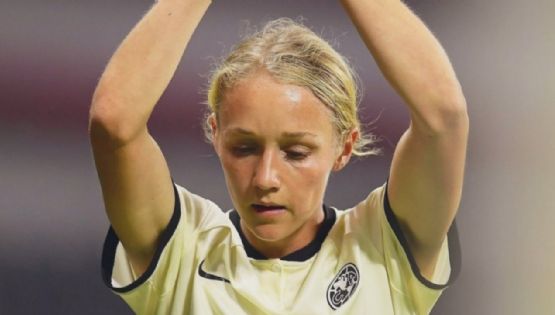 ¡ALERTA! Sarah Luebbert termina LESIONADA el partido de América vs León