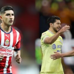 Víctor Guzmán se rinde ante futbolista del Club América previo al Clásico Nacional